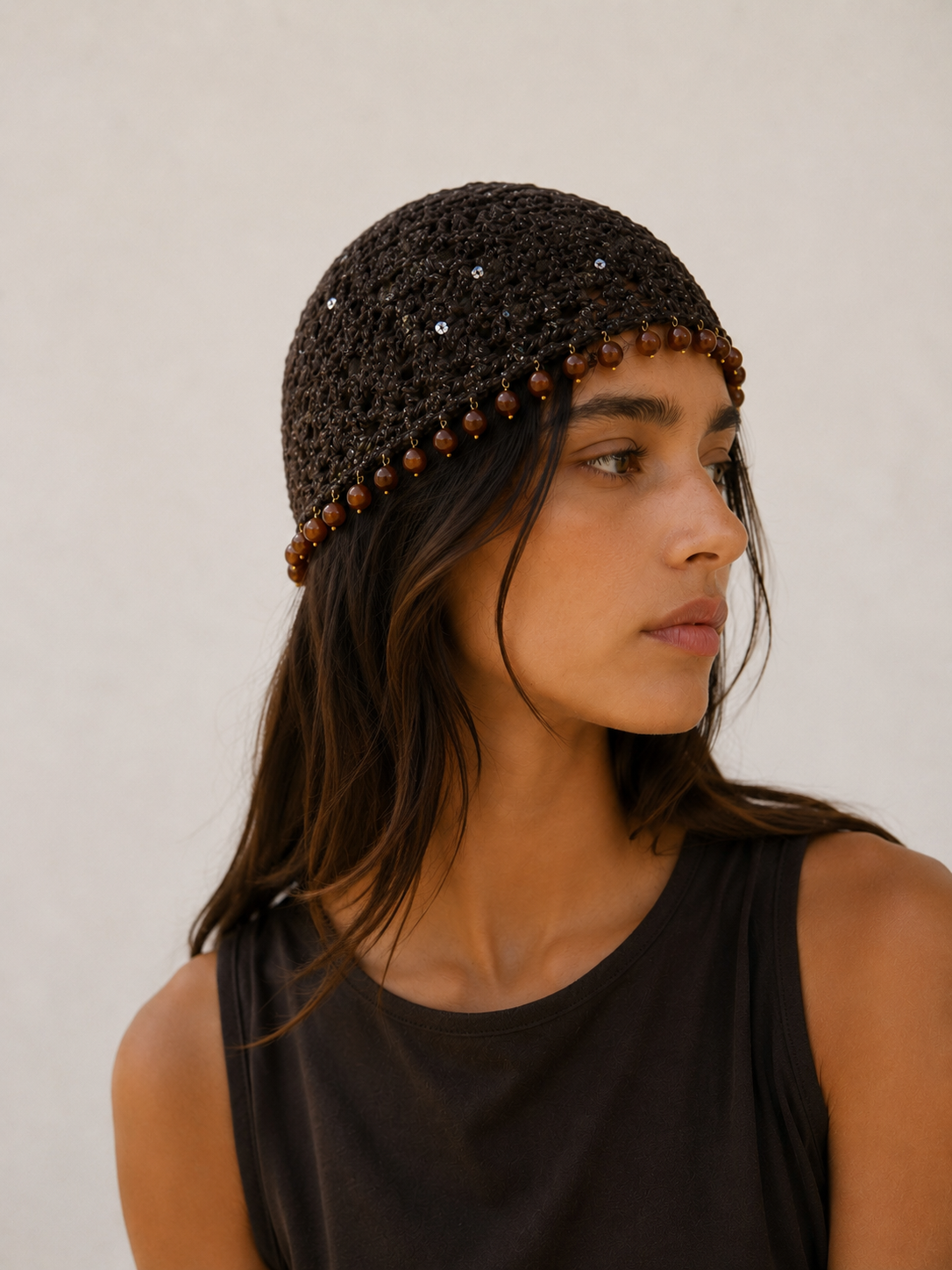 Casquete borlas