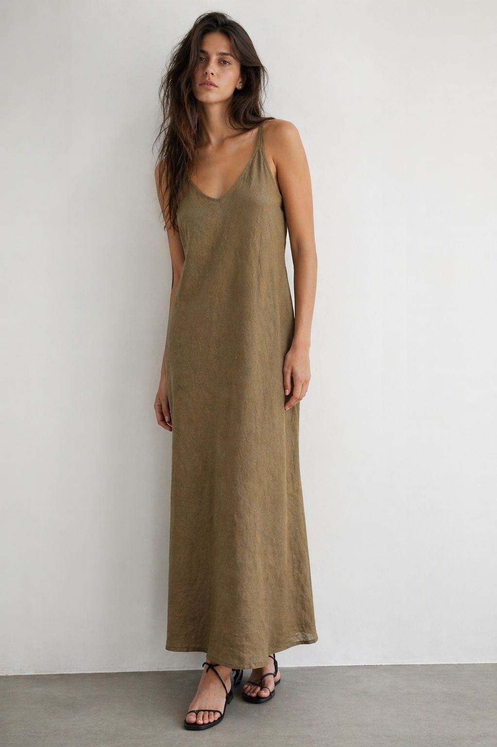 Vestido Sienna arena - Nuh Nuh
