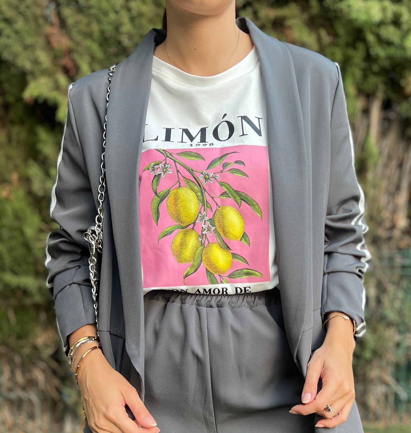 Camiseta limones oversize - Nuh Nuh