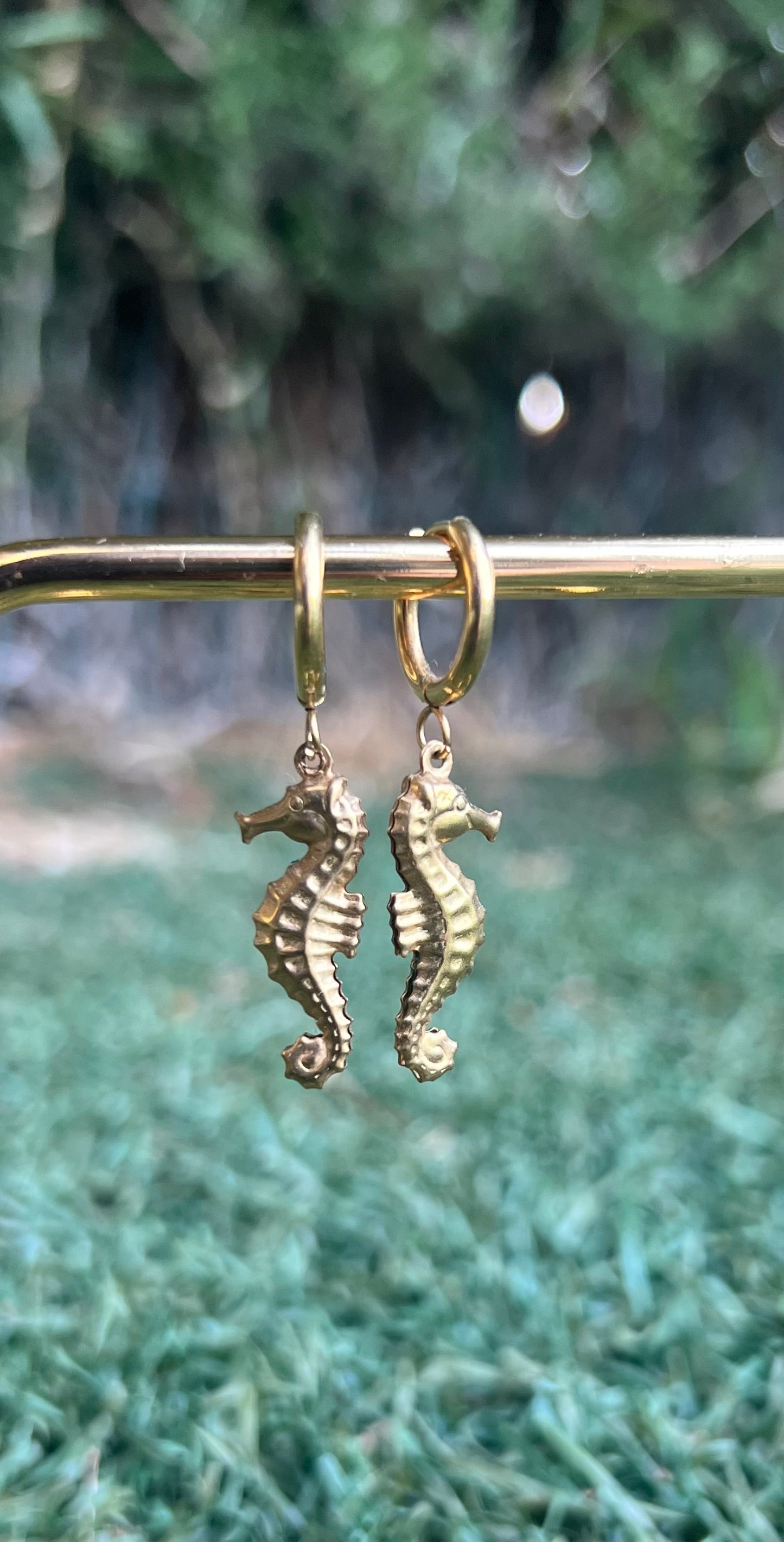 Pendientes caballito de mar