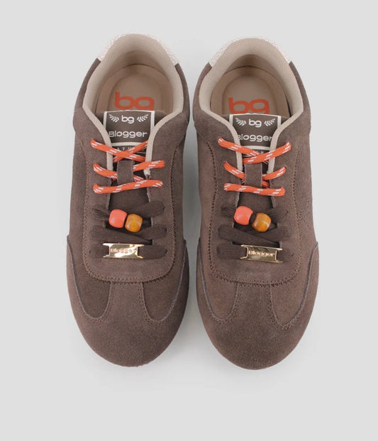 Zapatillas piel Nora