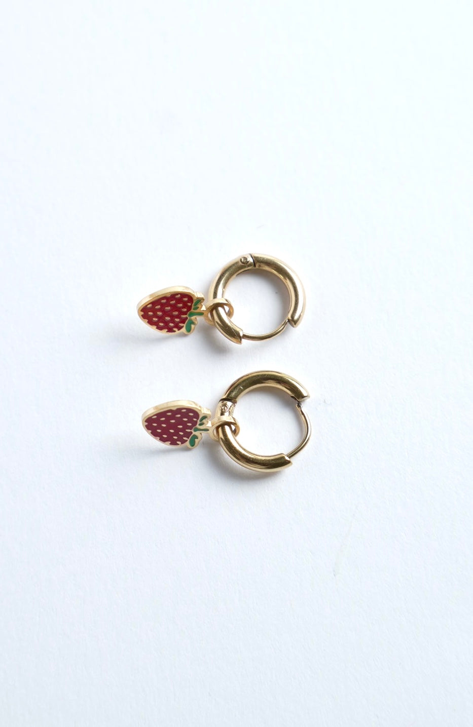 Pendientes fresa