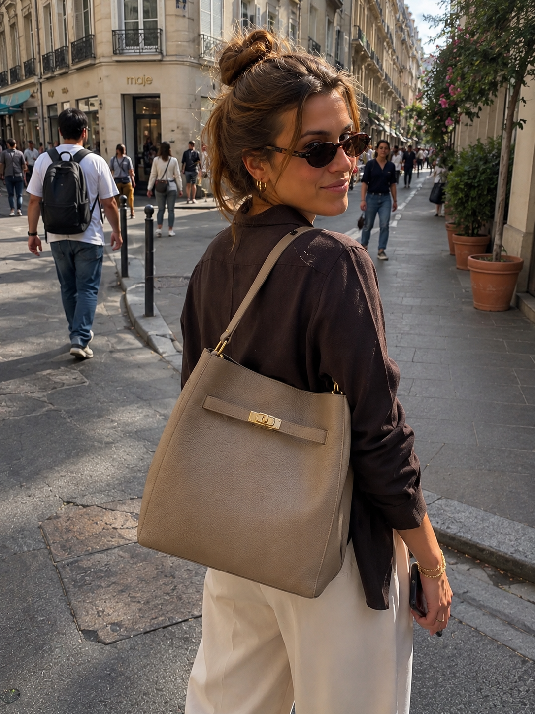 Bolso piel Verona