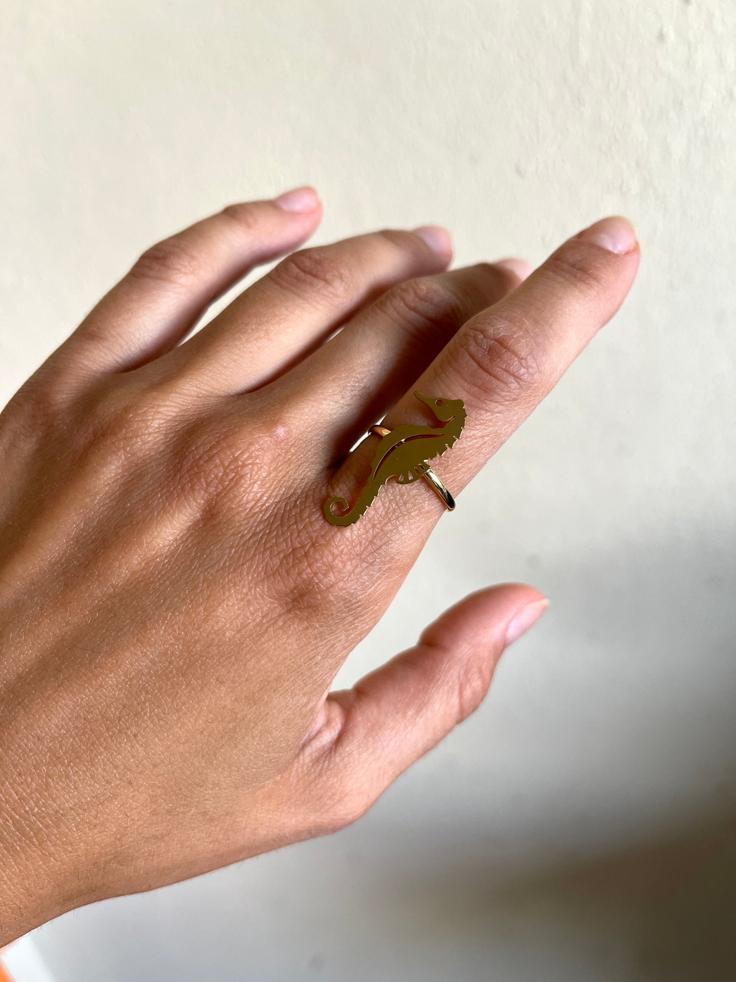 Anillo caballito de mar