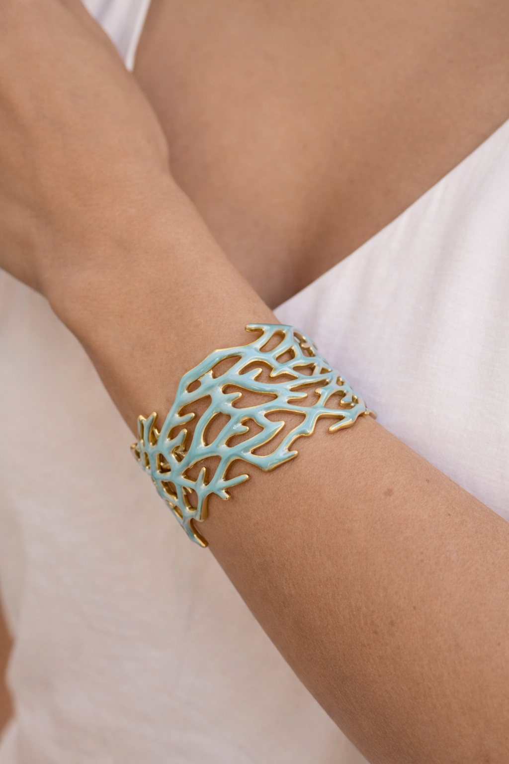 Brazalete coral
