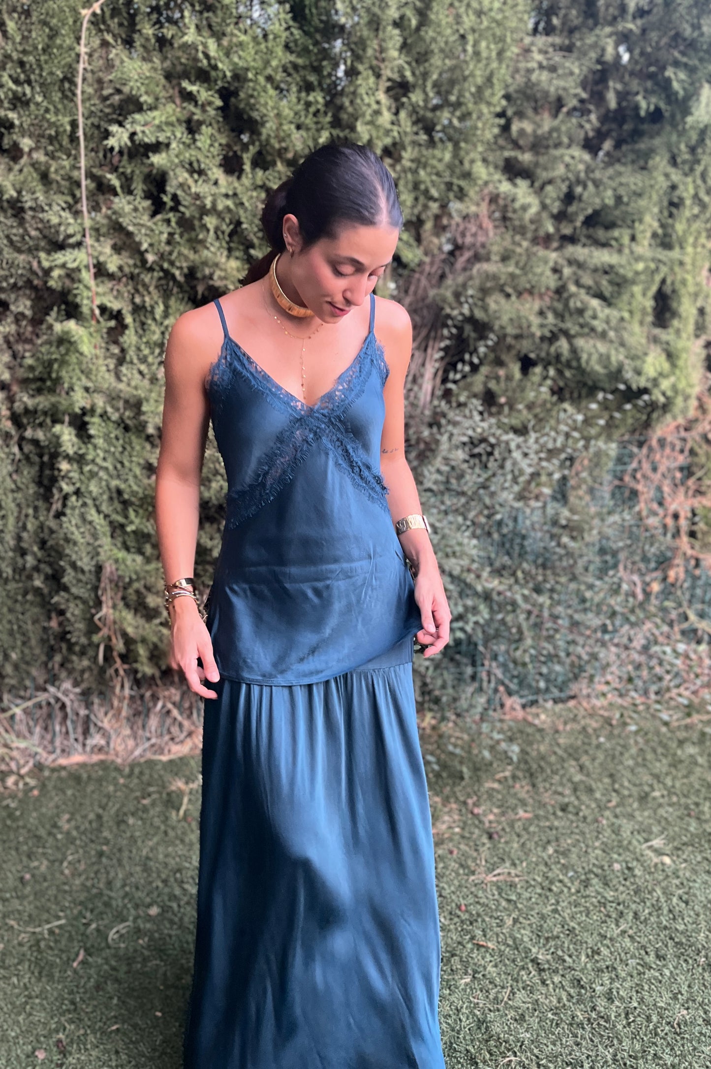 Top lencero azul petróleo - Nuh Nuh