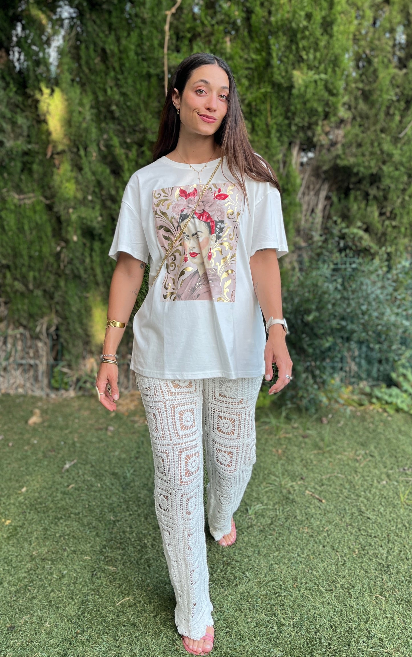 Pantalón crochet