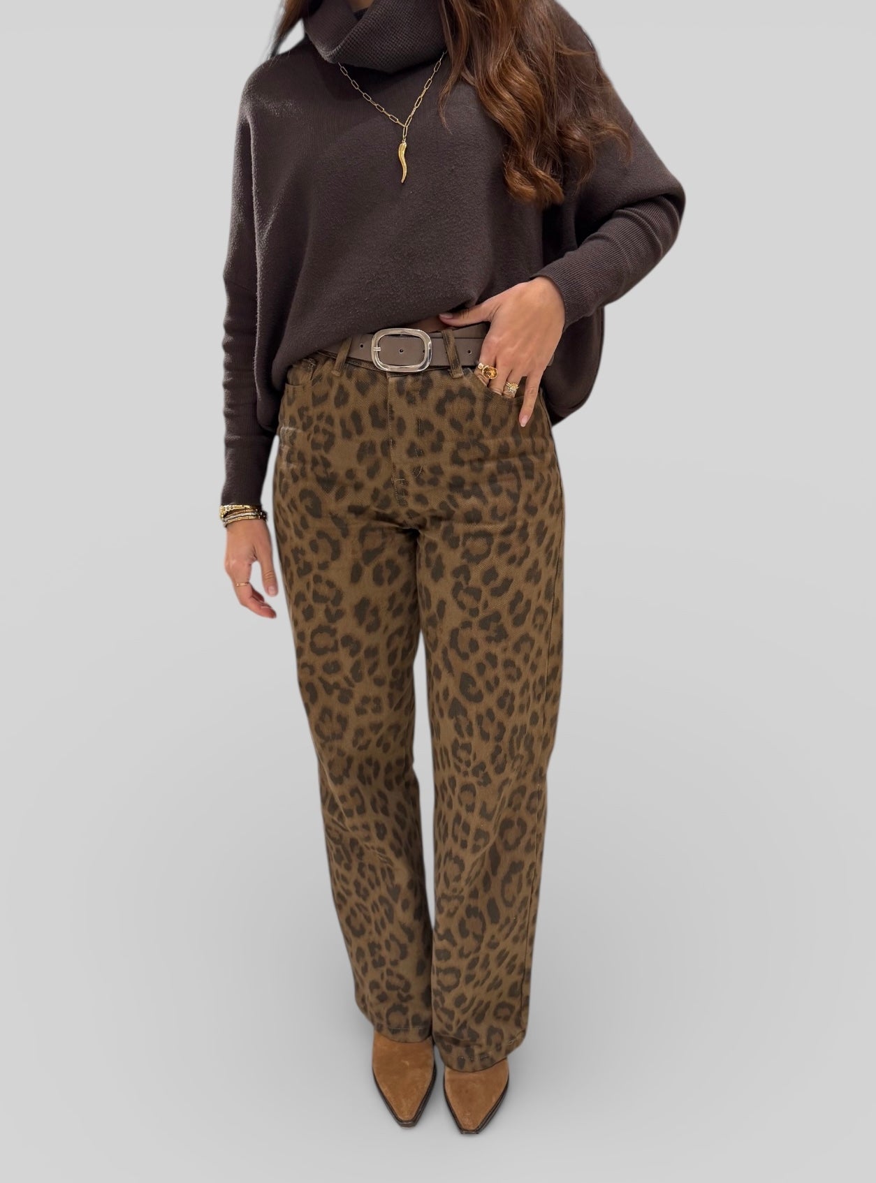 Pantalón leopardo