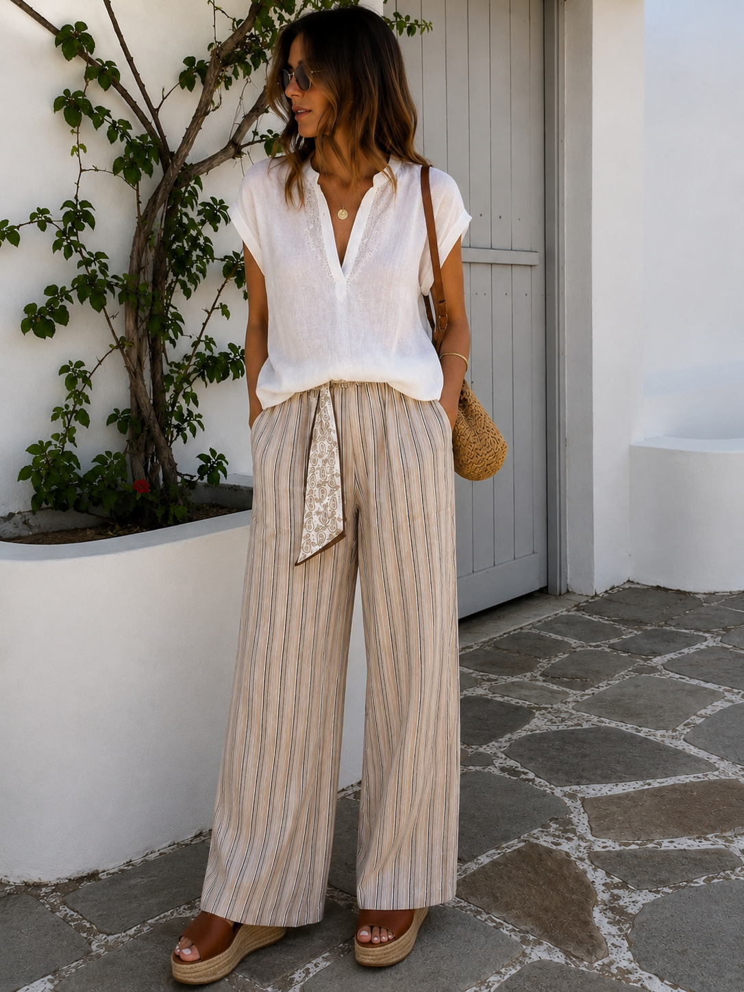 Pantalón lino Julieta
