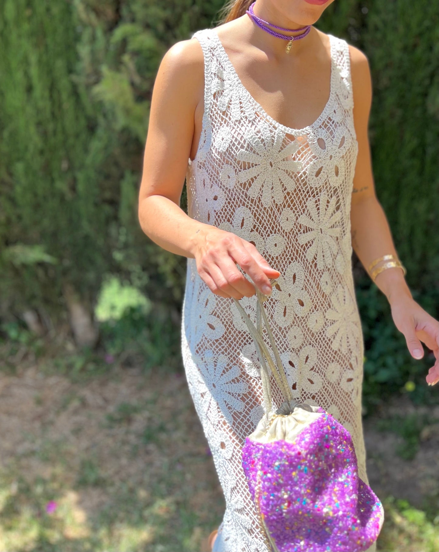 Vestido crochet