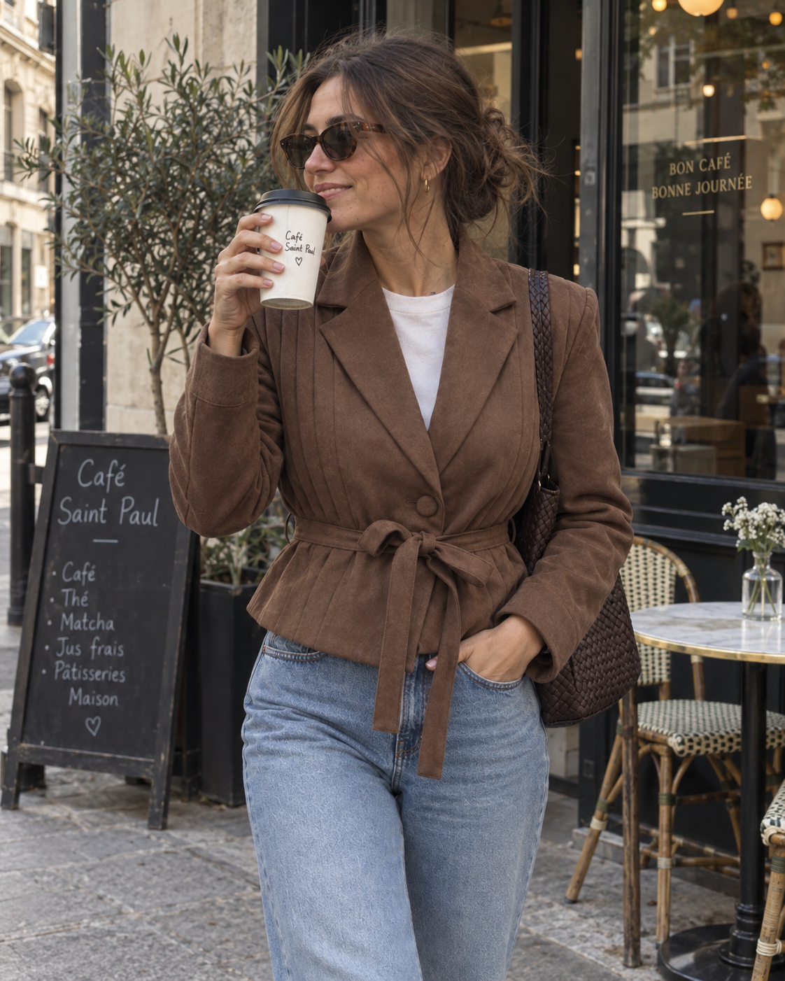 Chaqueta ante