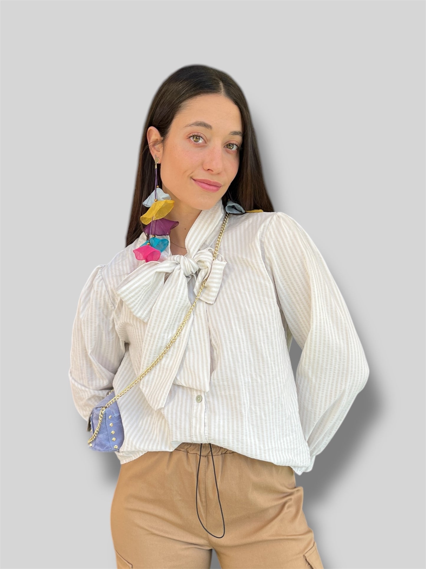 Camisa bow
