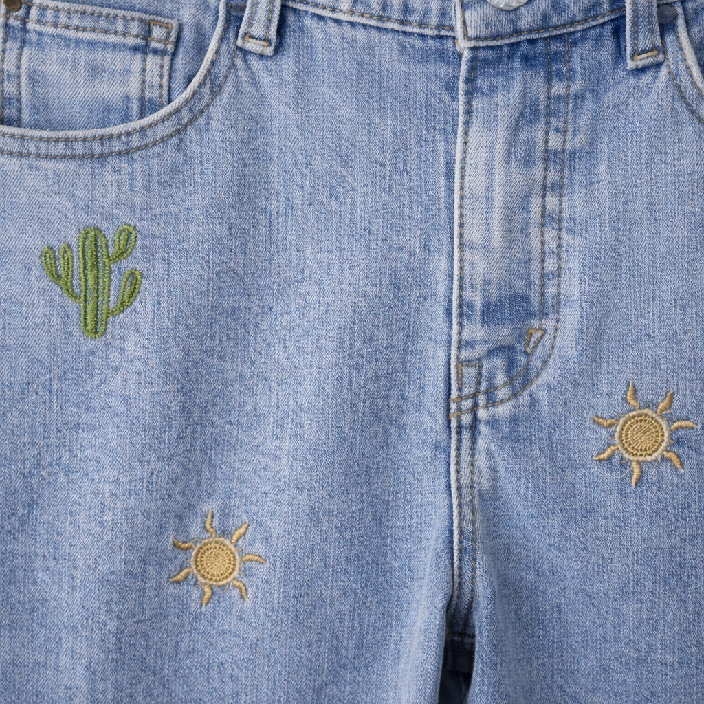 Pantalón cactus denim - Nuh Nuh