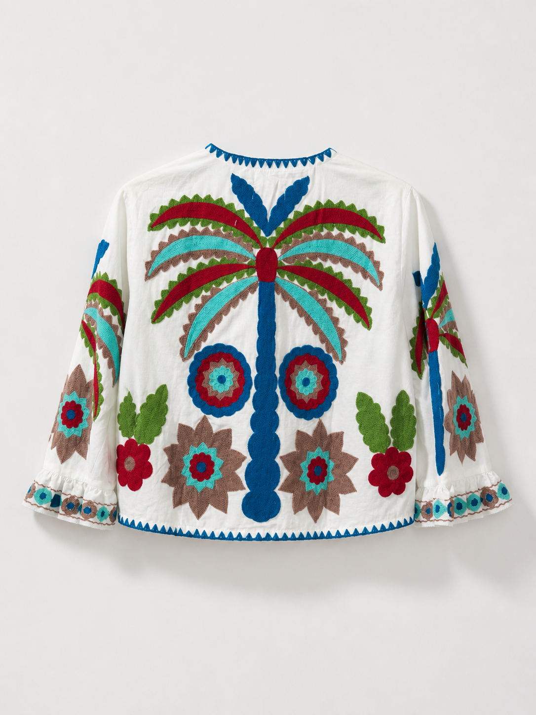 Camisa Garden blanca - Nuh Nuh