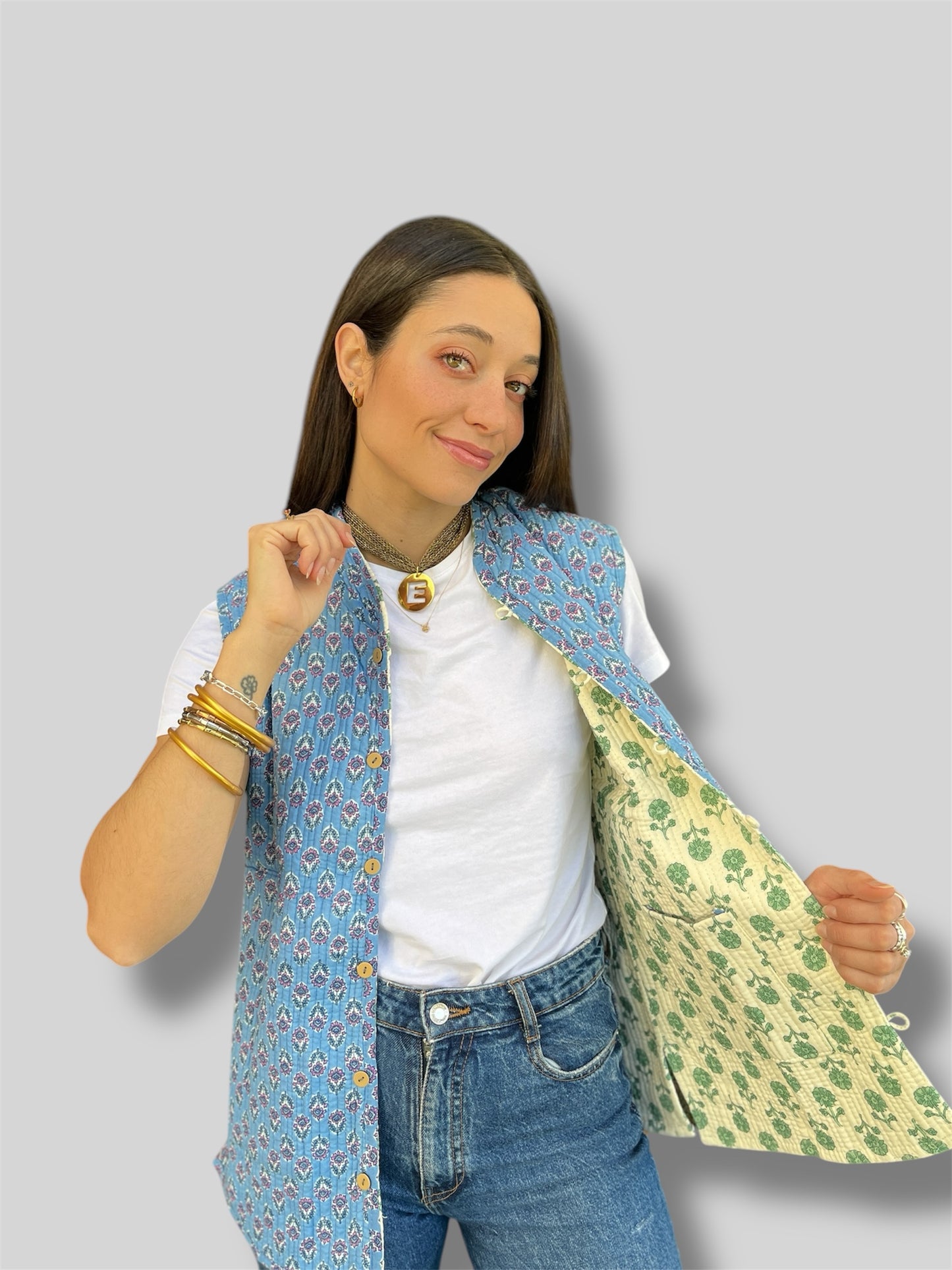 Chaleco reversible jaipur