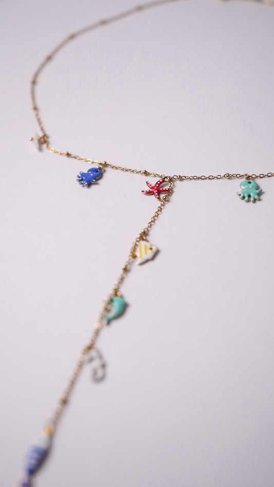 Collar sea charms