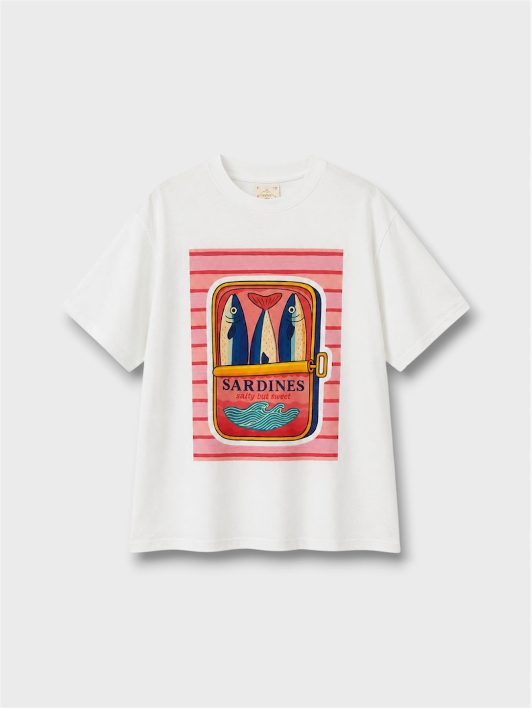 Camiseta lata sardinas