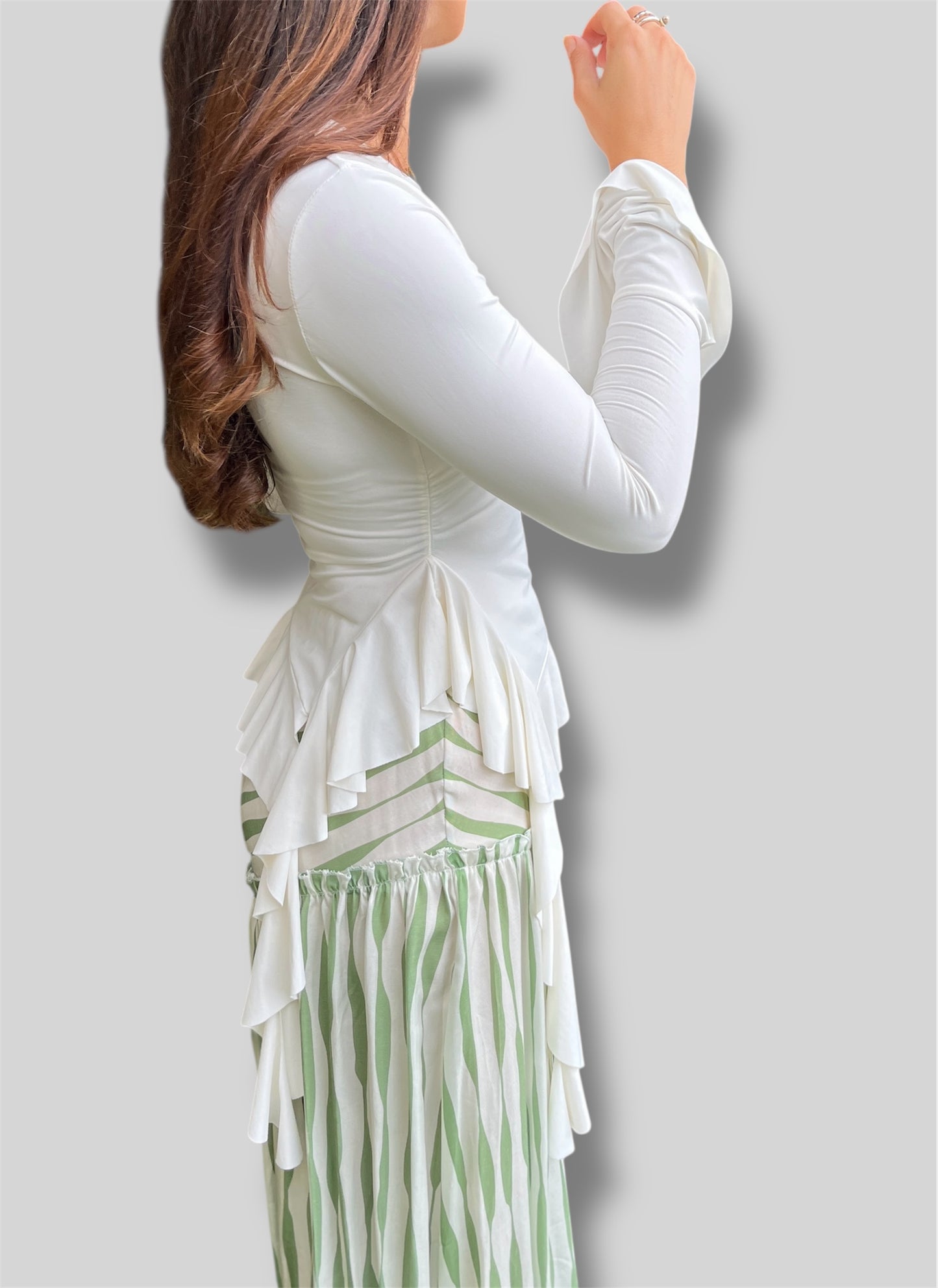 Camiseta licra fría volante