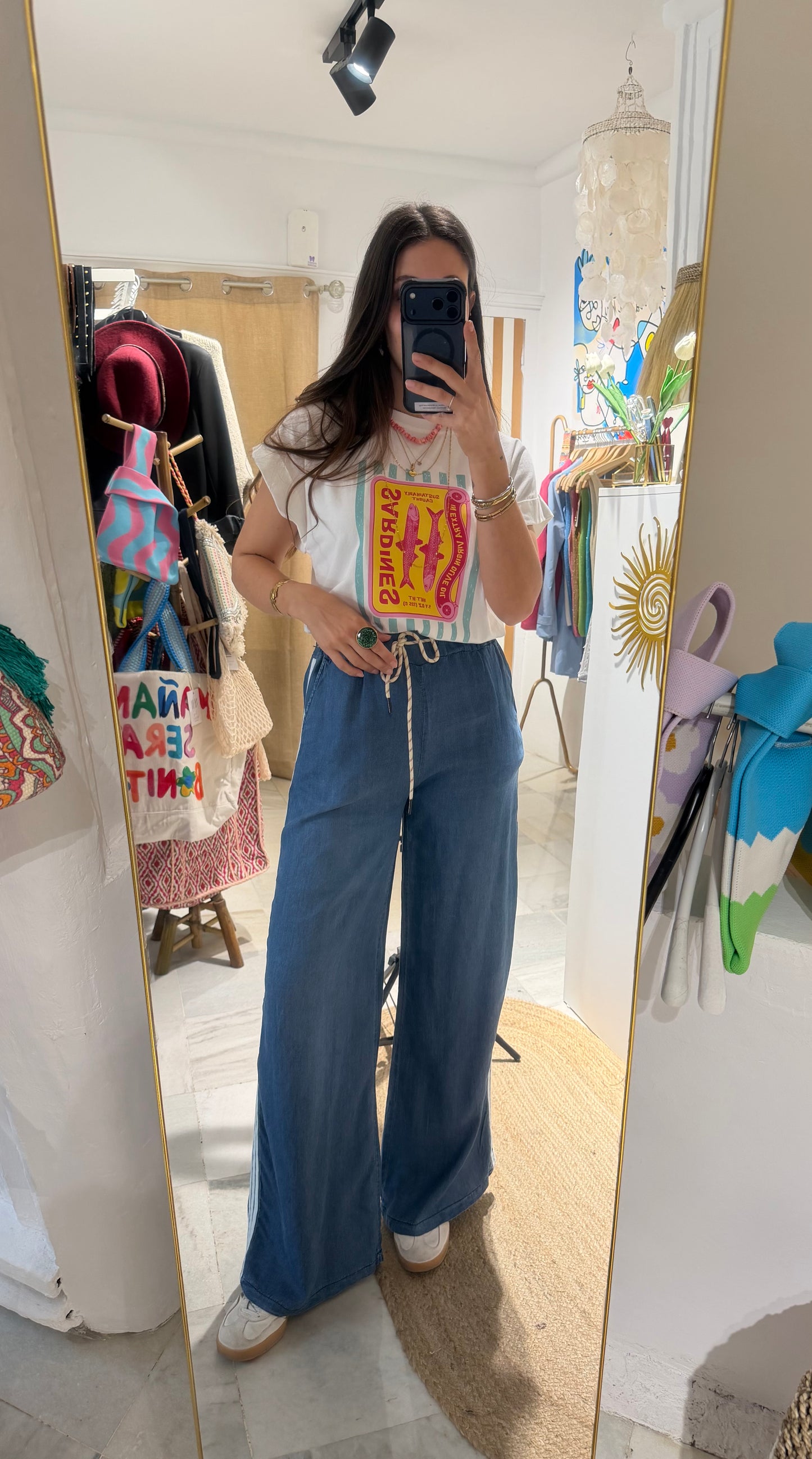 Pantalón flow denim - Nuh Nuh
