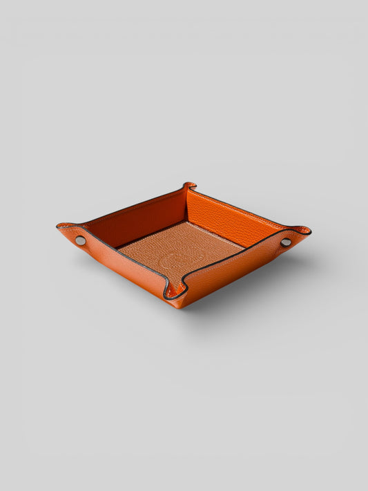 Vaciabolsillos de cuero