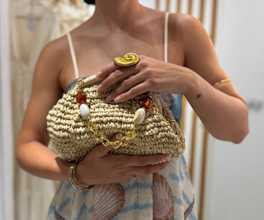 Bolso de mano rafia - Nuh Nuh