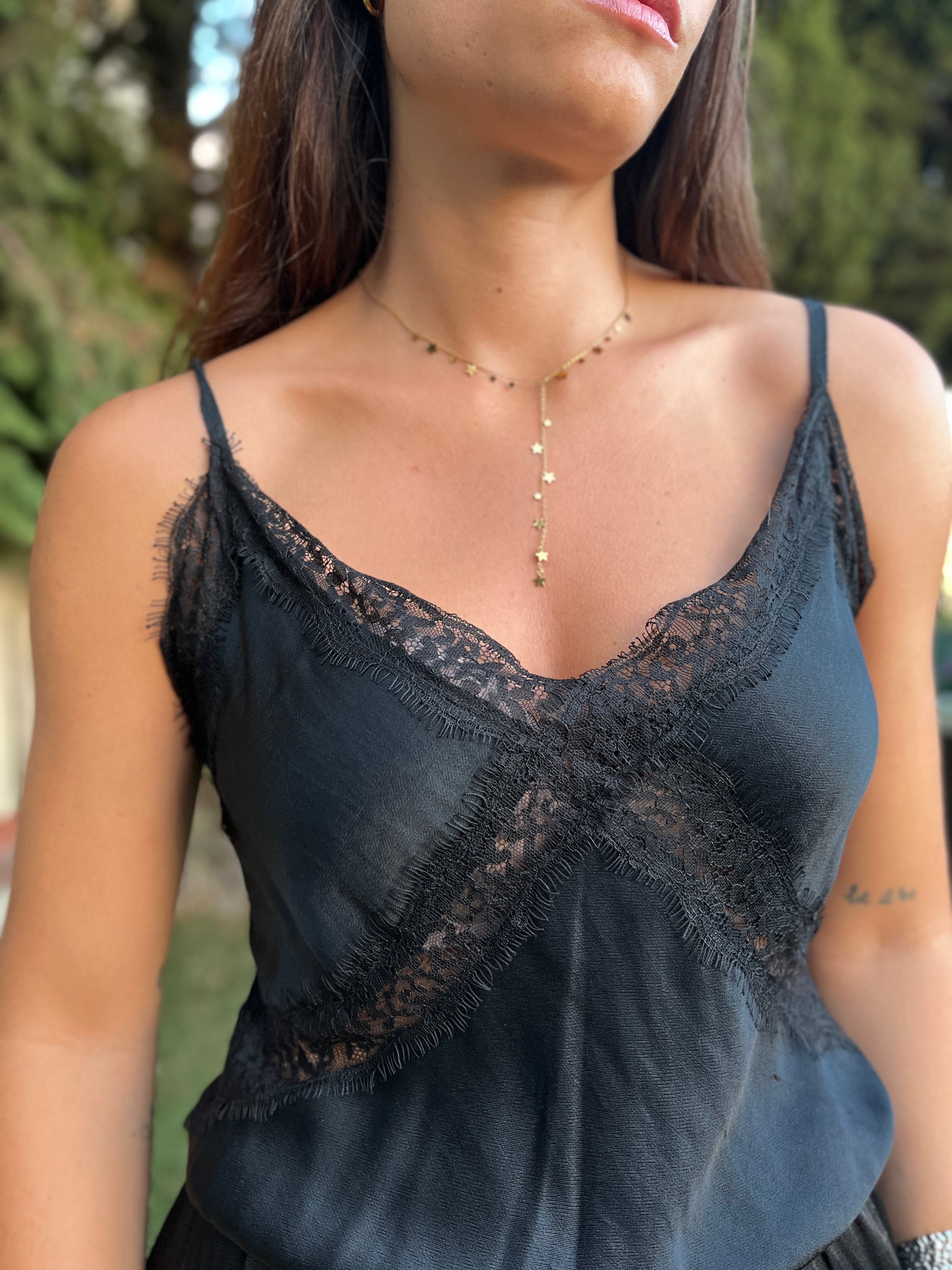 Top lencero negro - Nuh Nuh