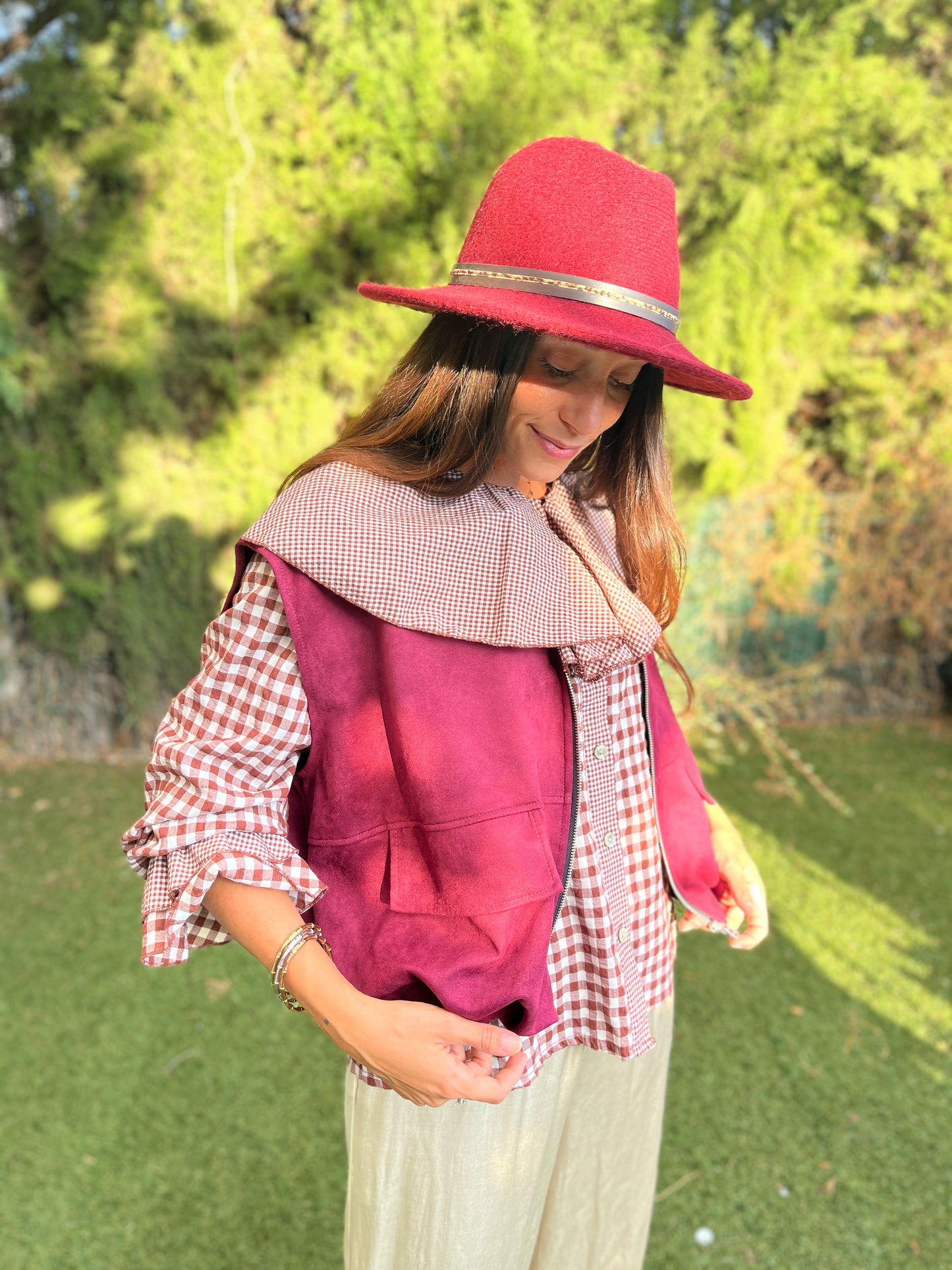 Camisa cuello babero