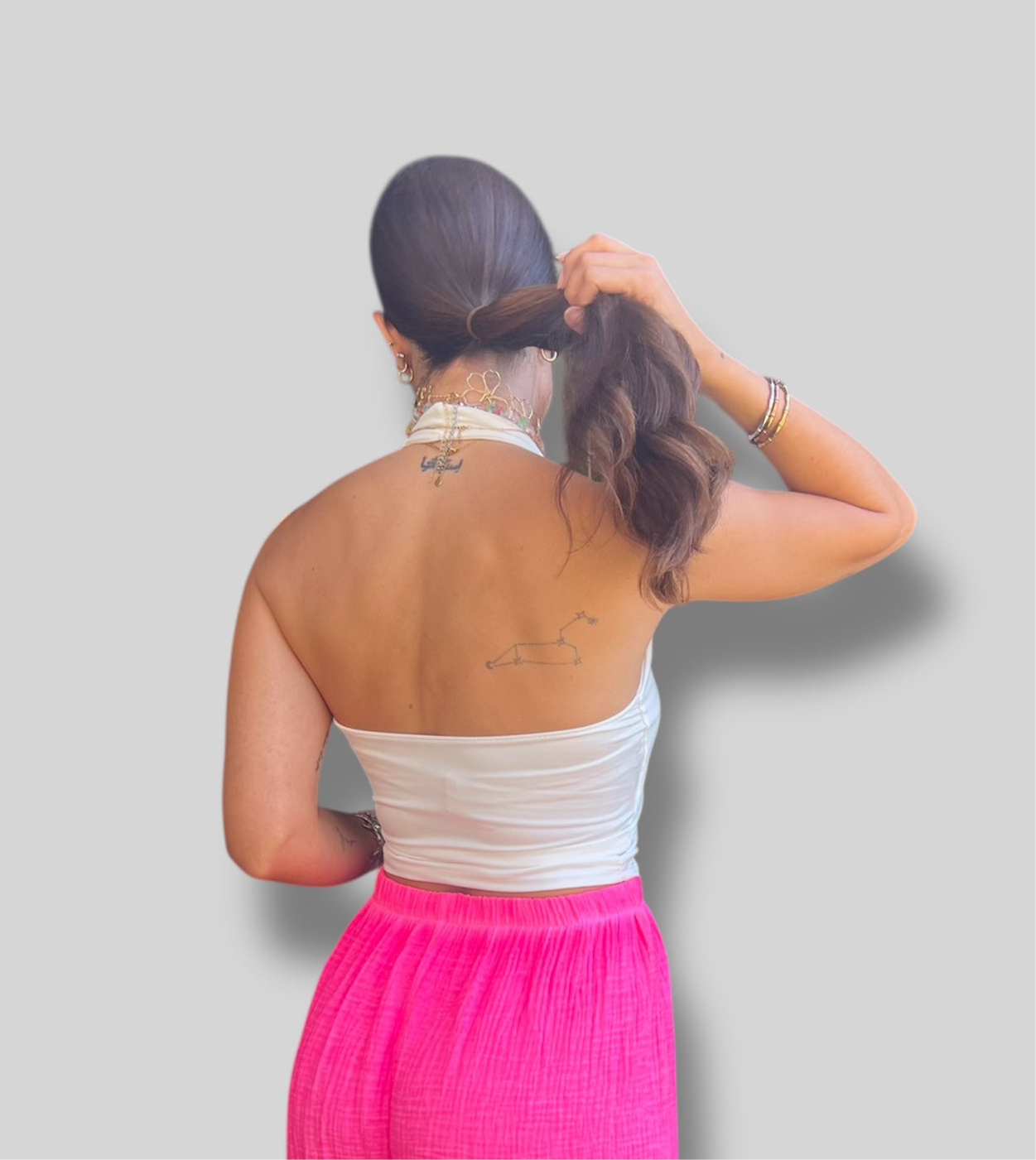 Top cuello halter