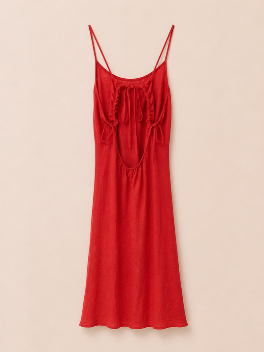 Vestido lino Olinda - Nuh Nuh