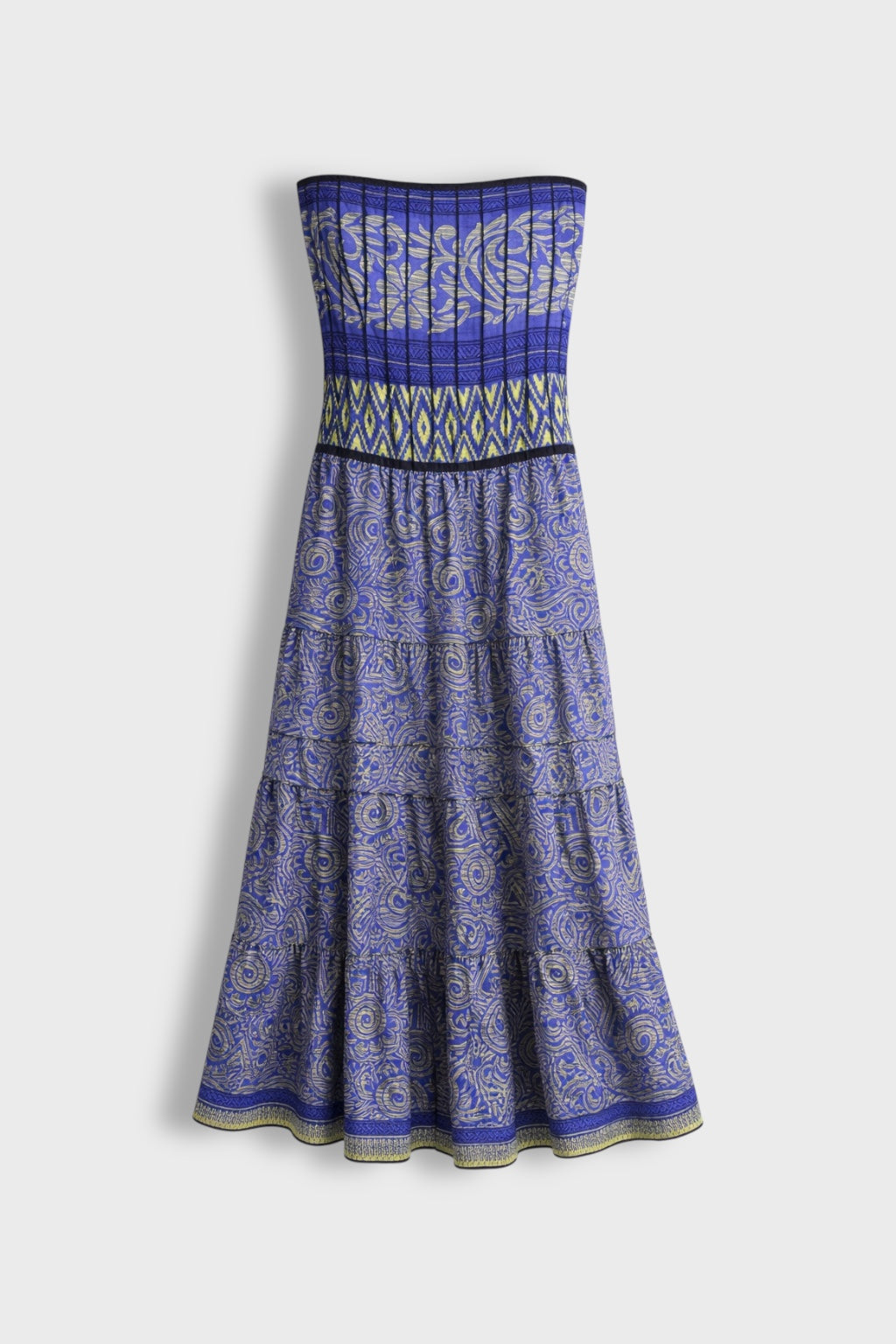 Vestido seda azul - Nuh Nuh