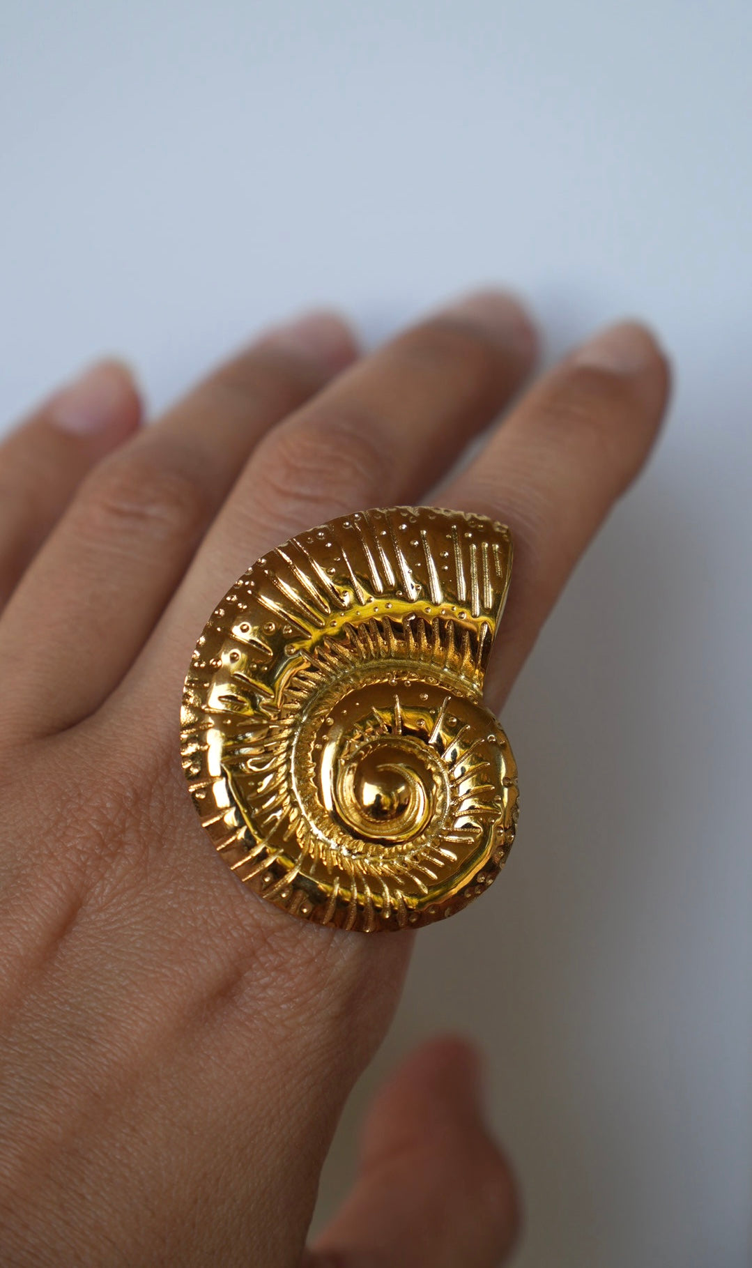 Anillo maxi caracola - Nuh Nuh