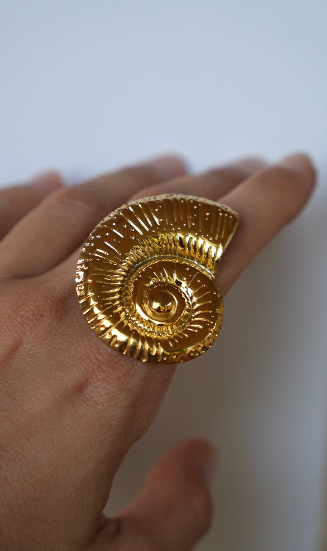 Anillo maxi caracola - Nuh Nuh