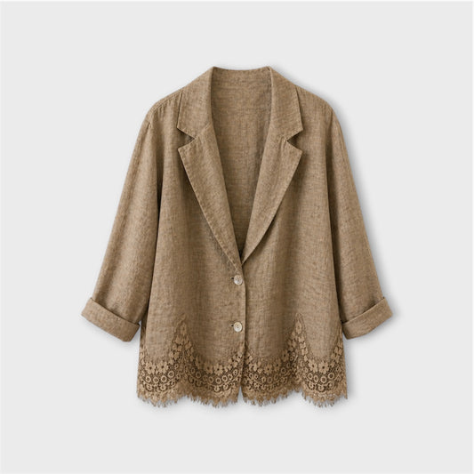 Blazer lino 100% - Nuh Nuh