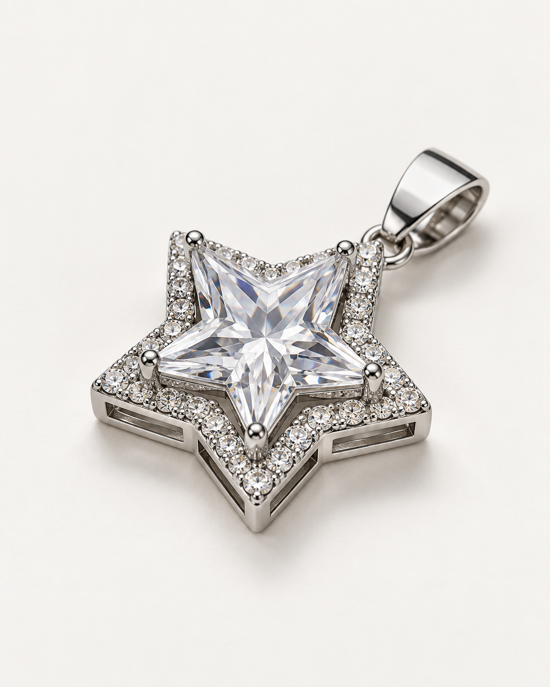 Charm estrella relieve
