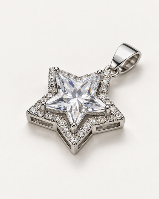 Charm estrella relieve