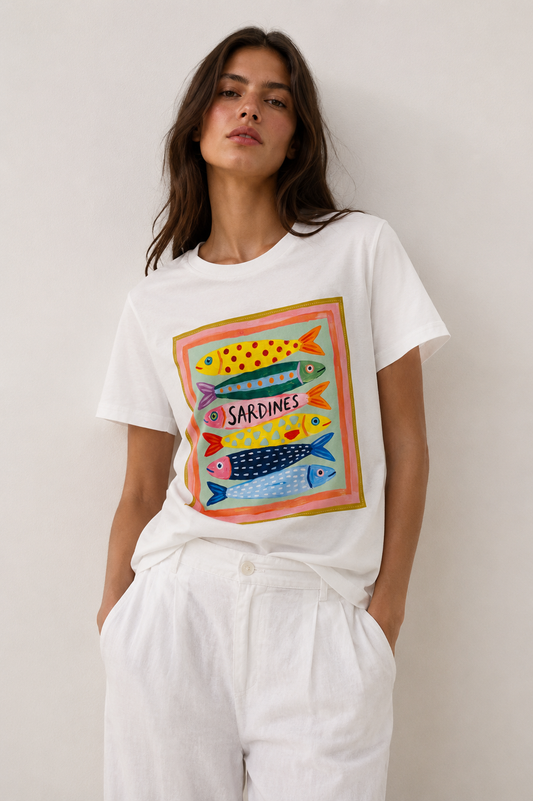 Camiseta sardines
