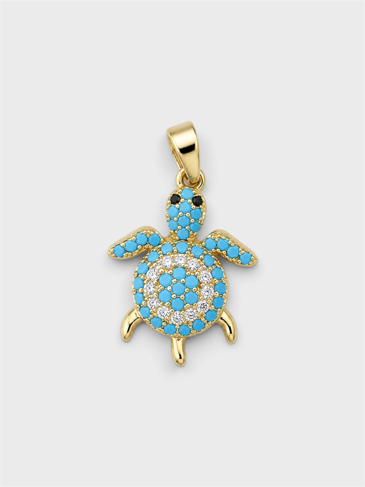 Charm tortuga azul brillo - Nuh Nuh