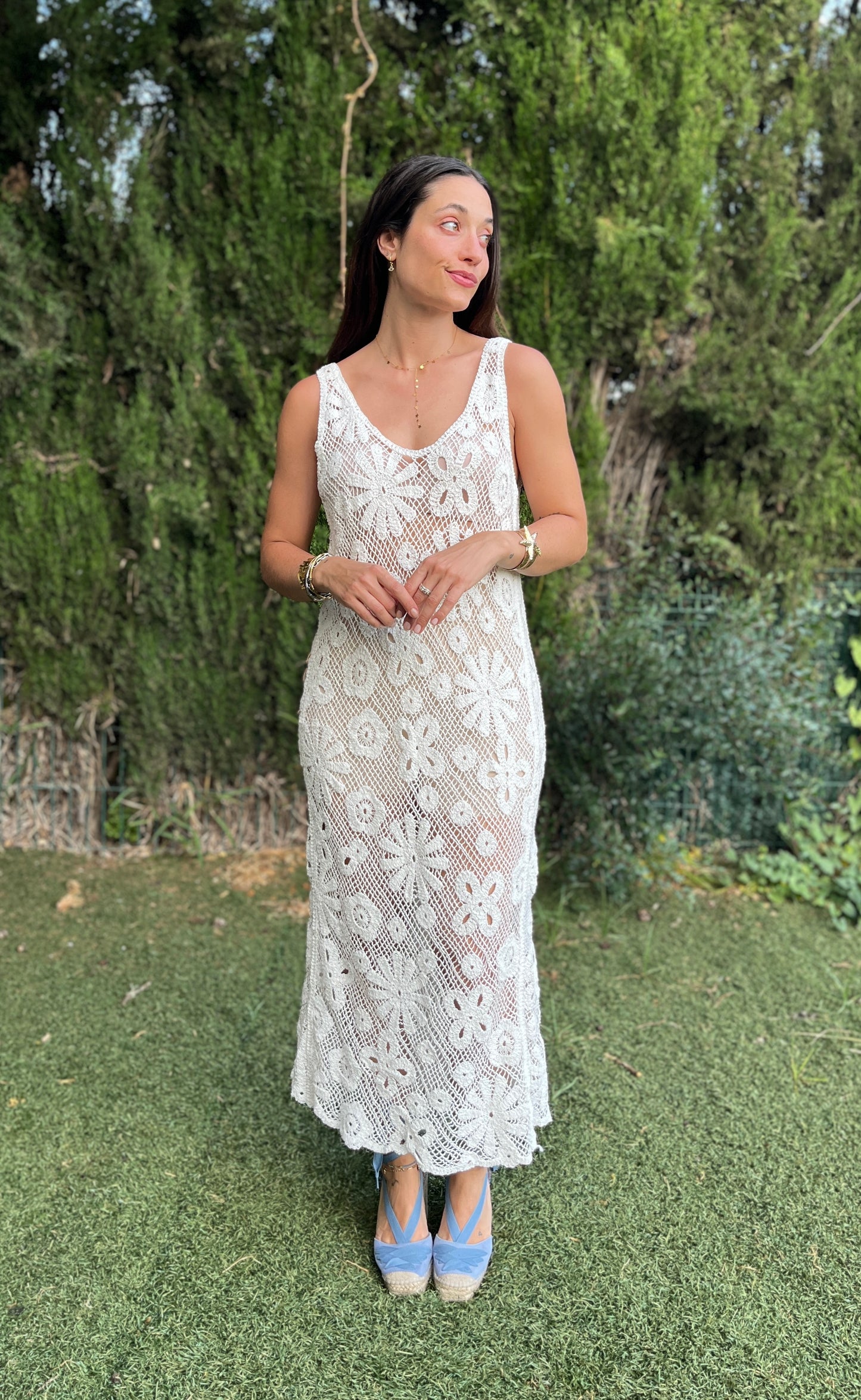 Vestido crochet