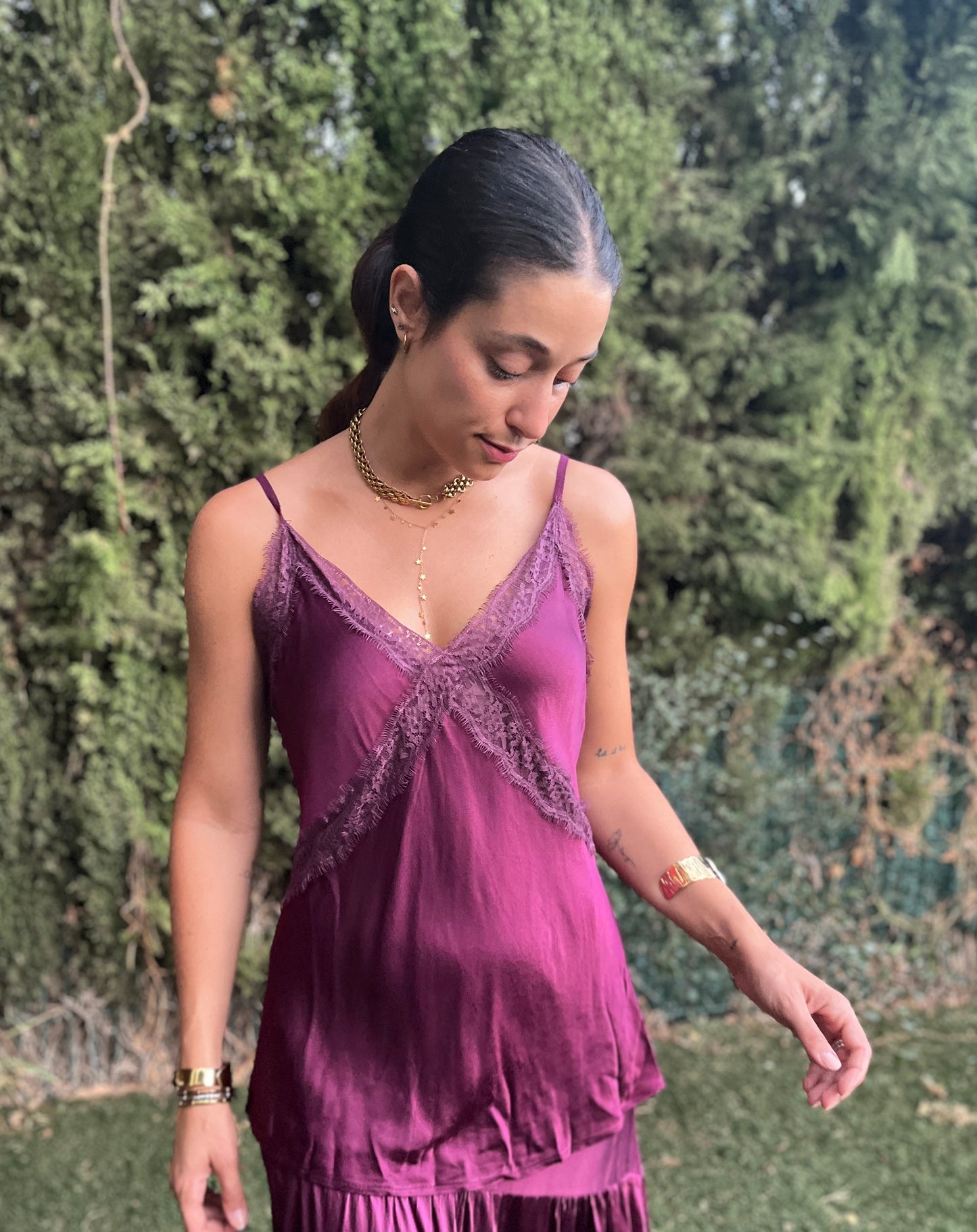 Top lencero berenjena - Nuh Nuh