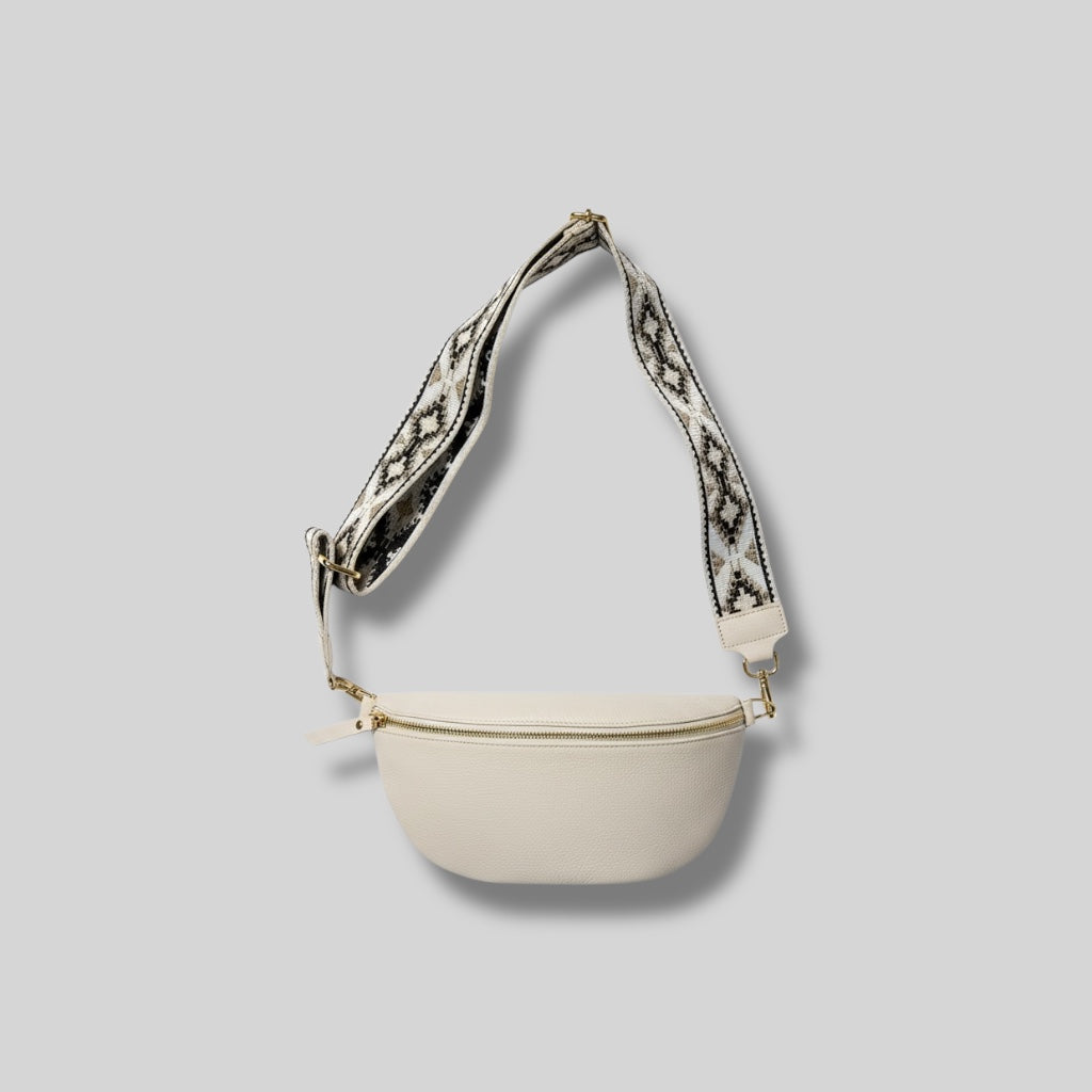 Riñonera crema - Nuh Nuh