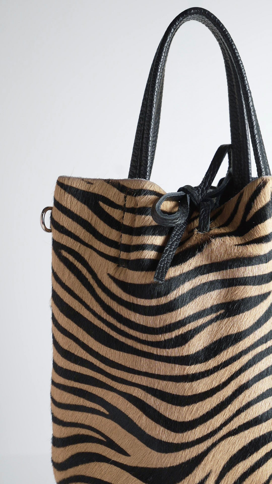 Bolso cebra piel