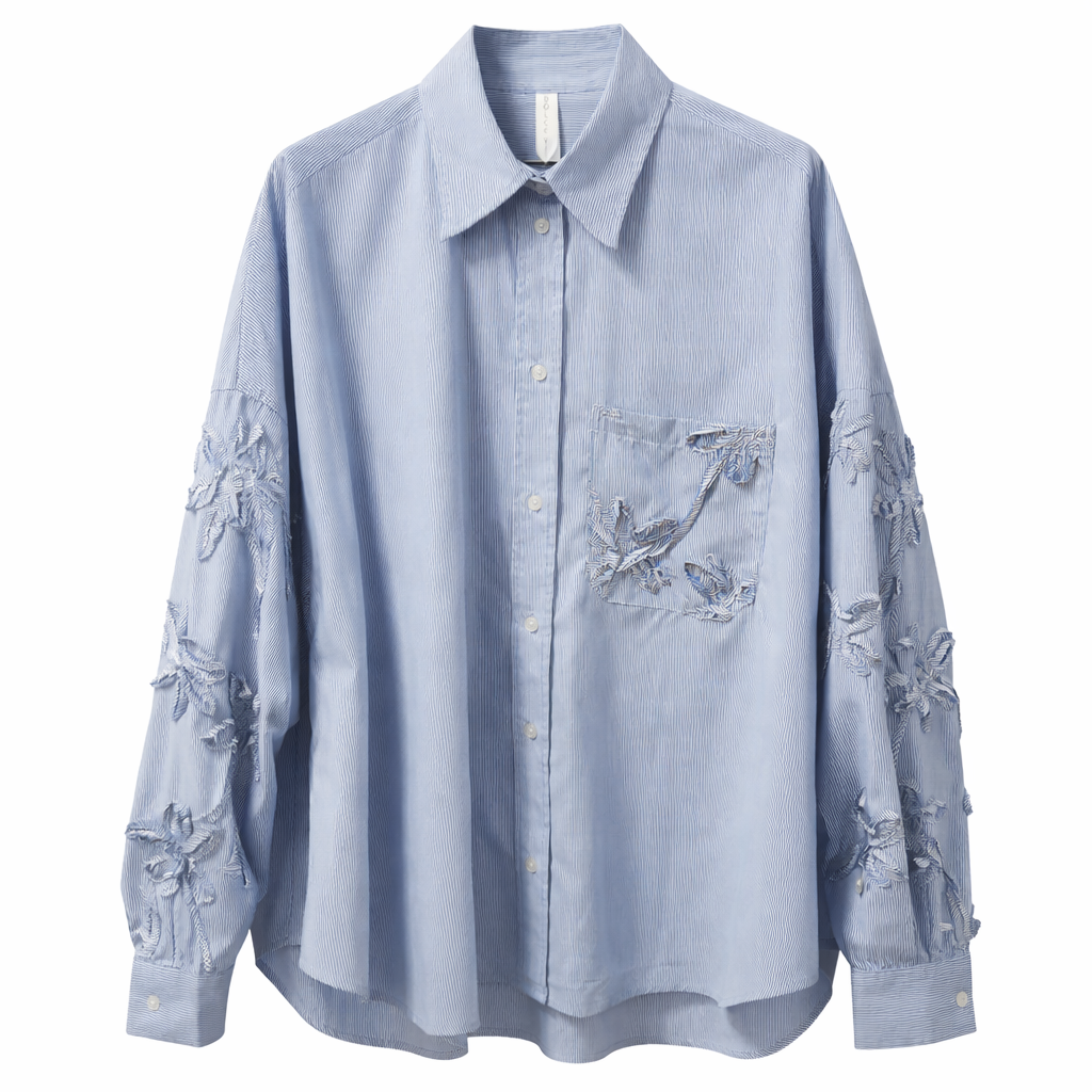 Camisa oversize Flora - Nuh Nuh