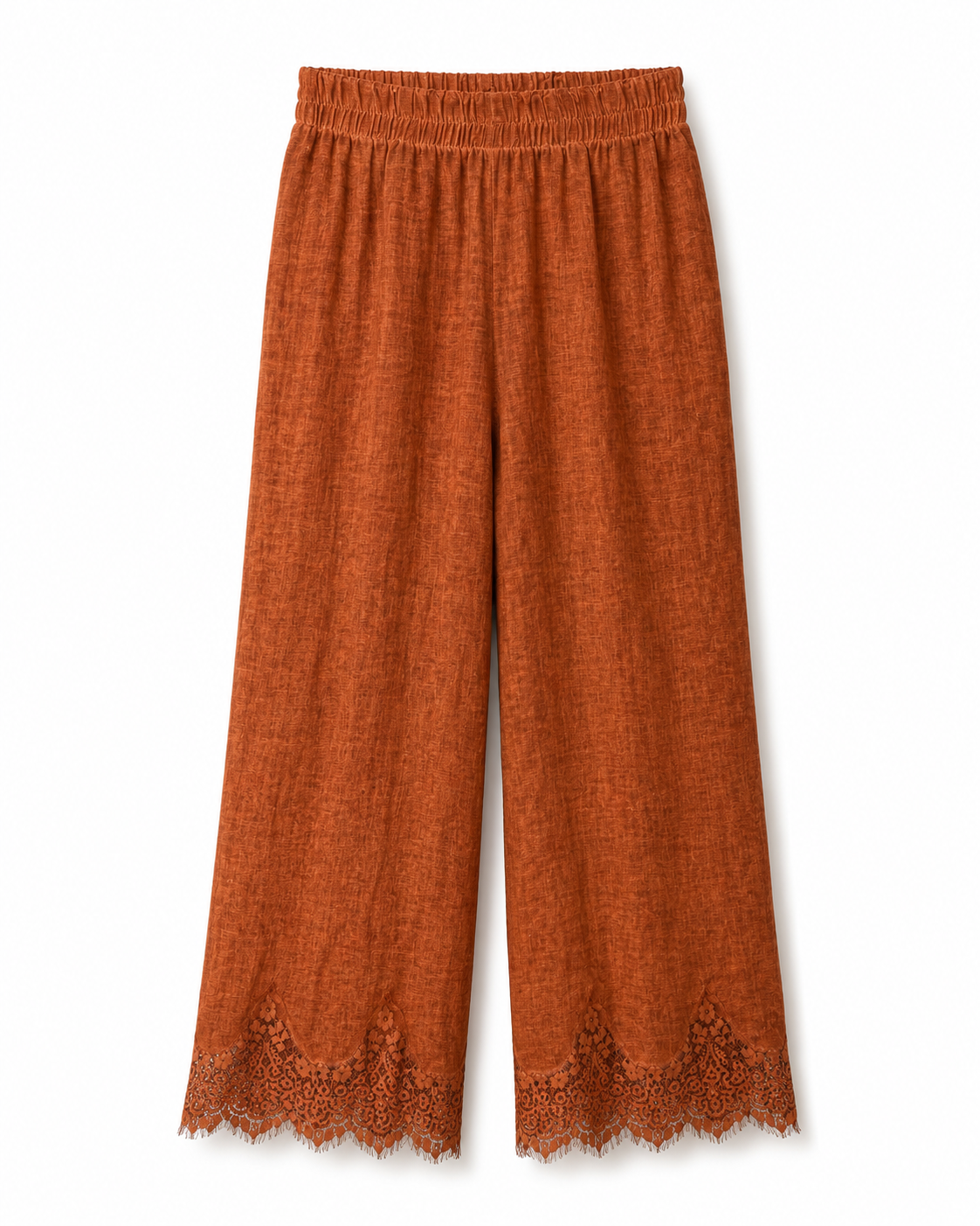 Pantalón encaje lino - Nuh Nuh