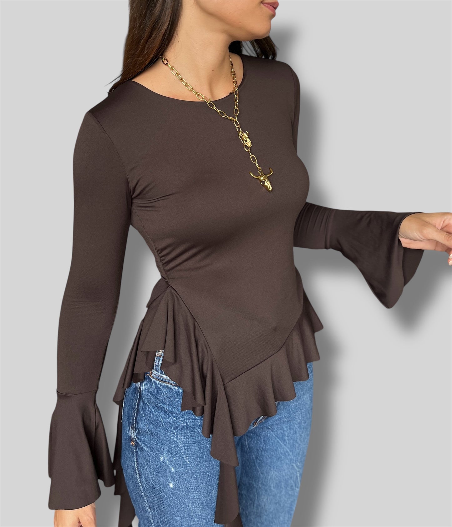 Camiseta licra fría volante