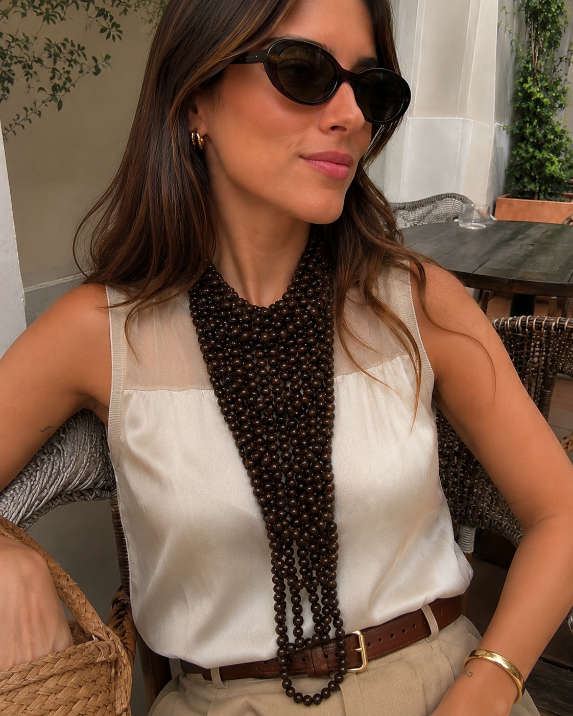 Collar cascada