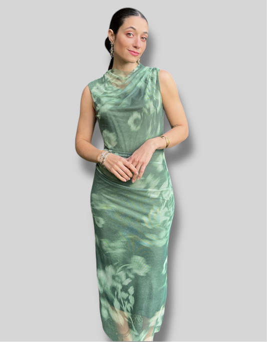Vestido Savanna verde