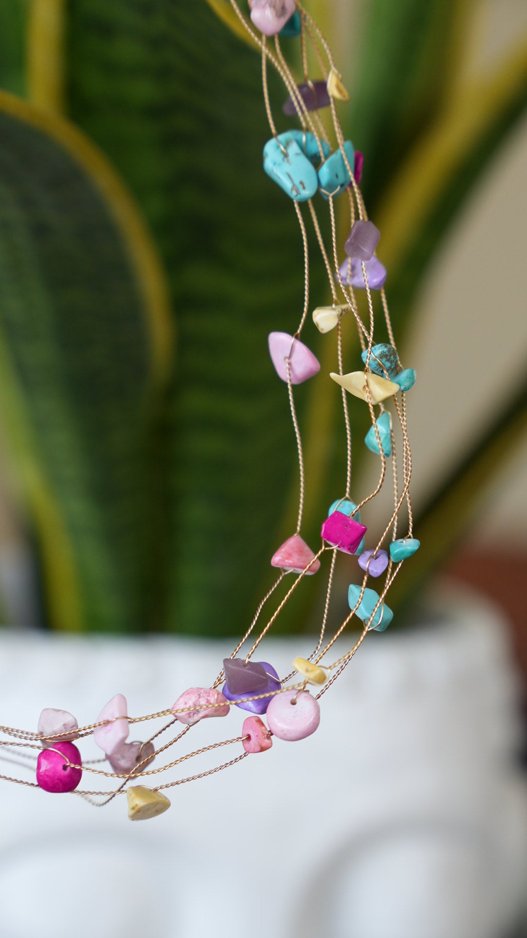 Choker Piedras Multicolor - Nuh Nuh