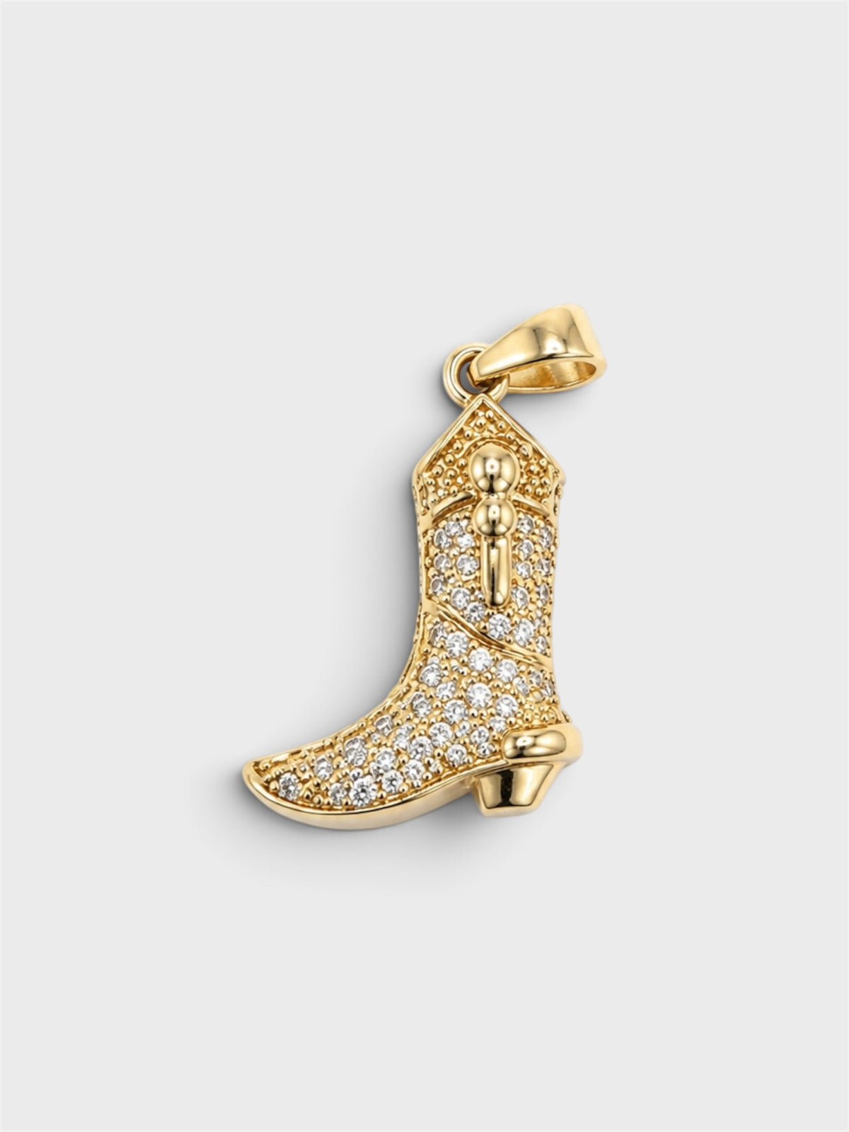 Charm bota cowboy brillo - Nuh Nuh