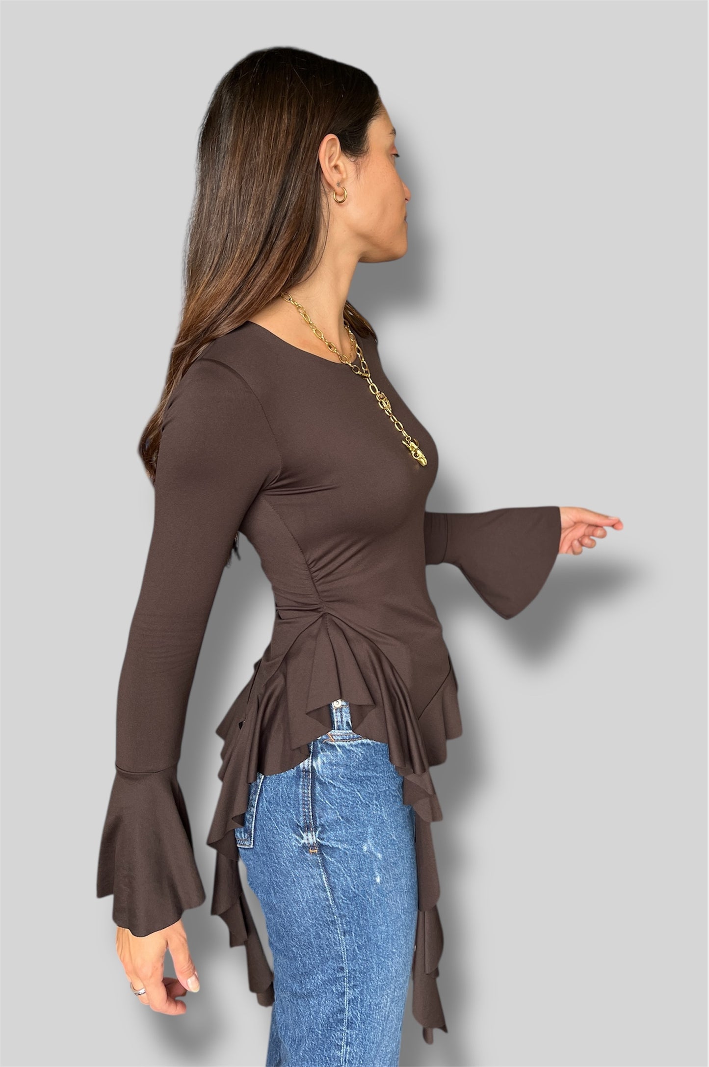 Camiseta licra fría volante