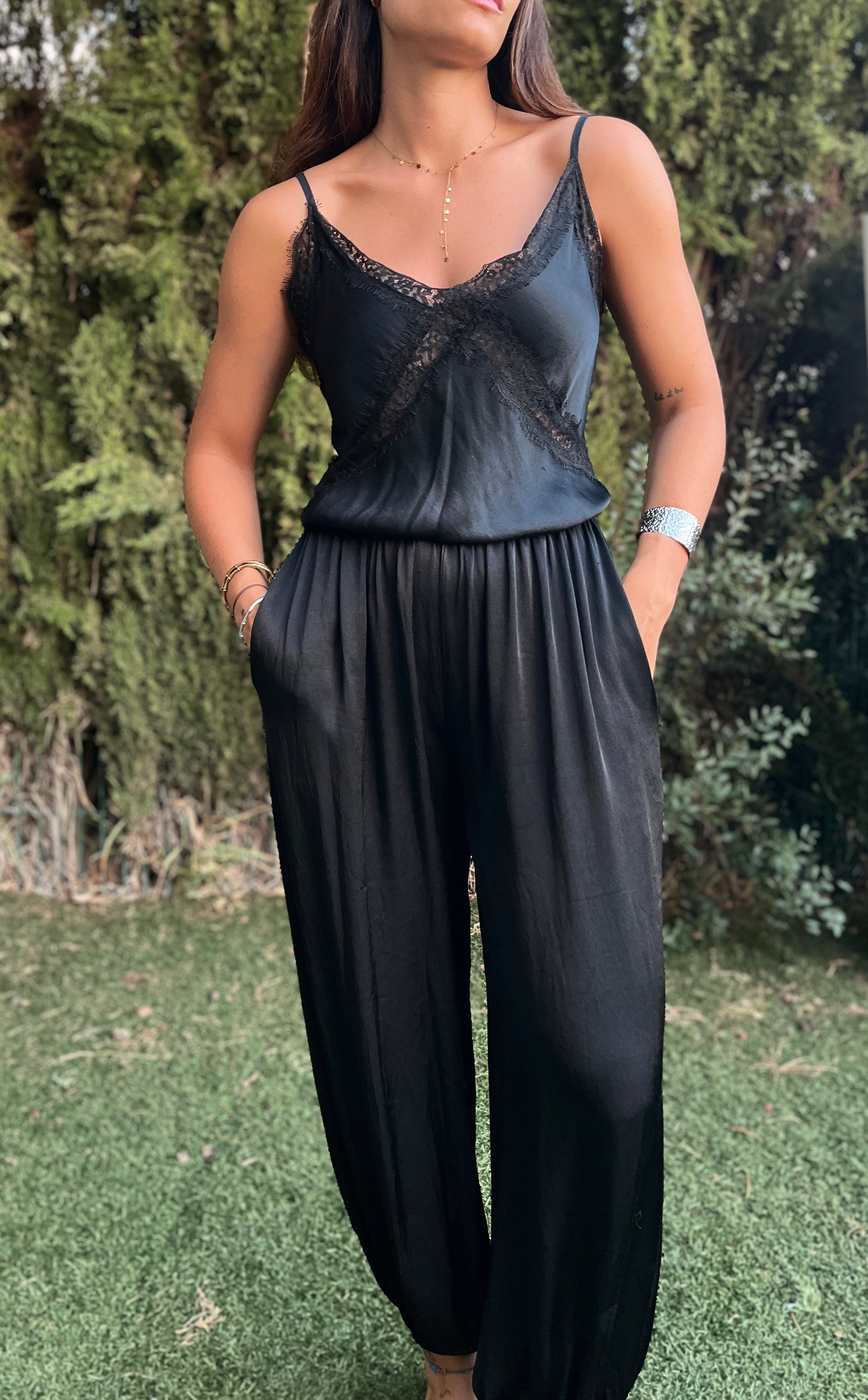 Top lencero negro - Nuh Nuh